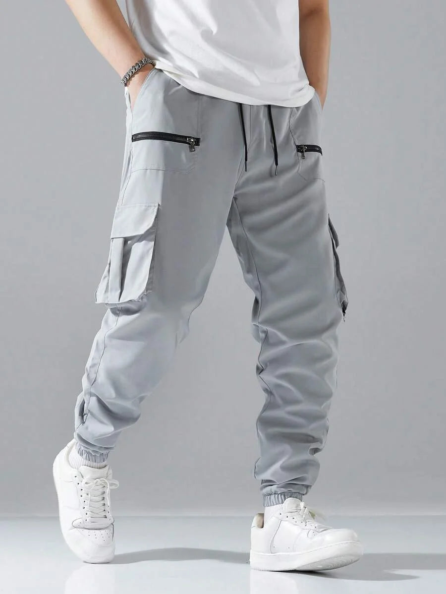 Men's Casual Workwear Pants Outdoor Long Trousers Loose Fashionable New Style Comfortable Breathable Fashion Casual Trousers