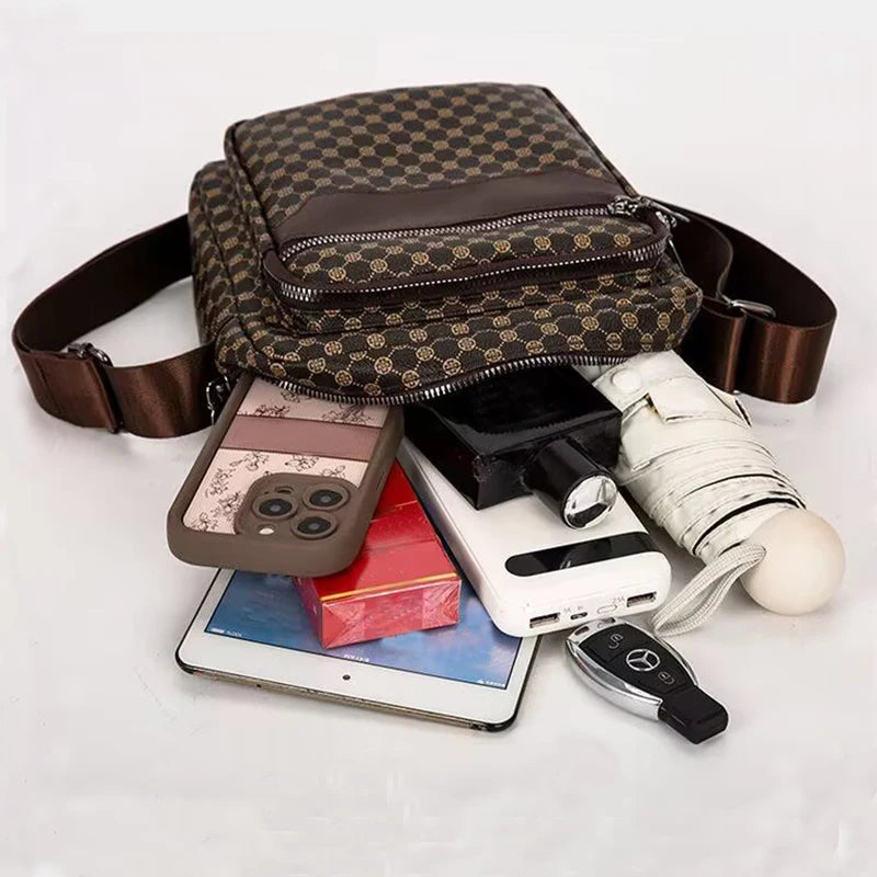 Neutral Gender-Neutral Handbags for Women and Men Are Suitable for Daily Commuting and Exercise Single-Shoulder Crossbody Bags.