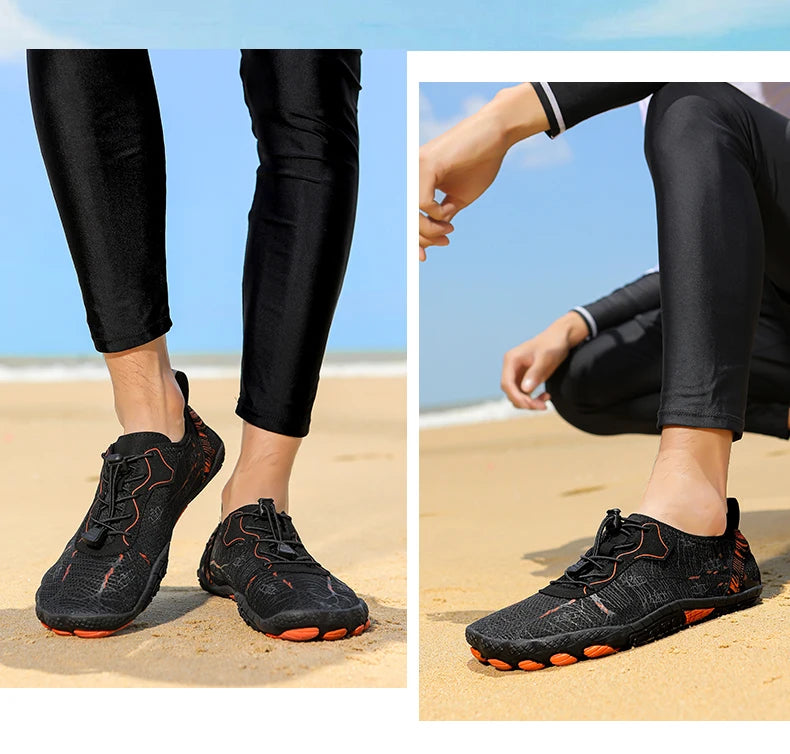 Men's and Women's Water Shoes, Barefoot Shoes, Quick-drying Shoes, Beach Water Shoes, lightweight Sports Shoes,Surfing, Fishing
