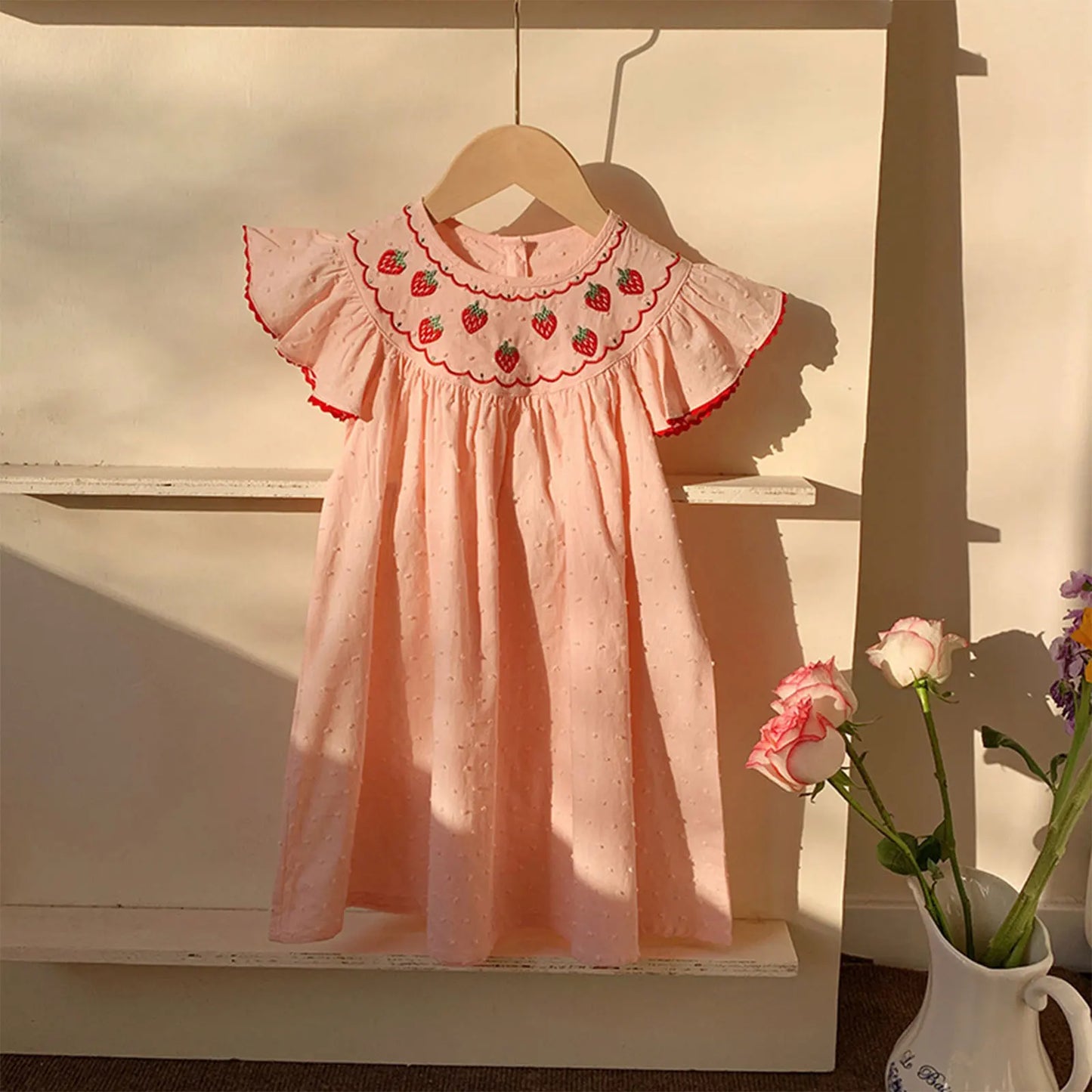 Kids Girls Summer Fashion Casual Sweet A-line Dress Playwear Sundress for Birthday Party Daily School Beach Vacation Photography