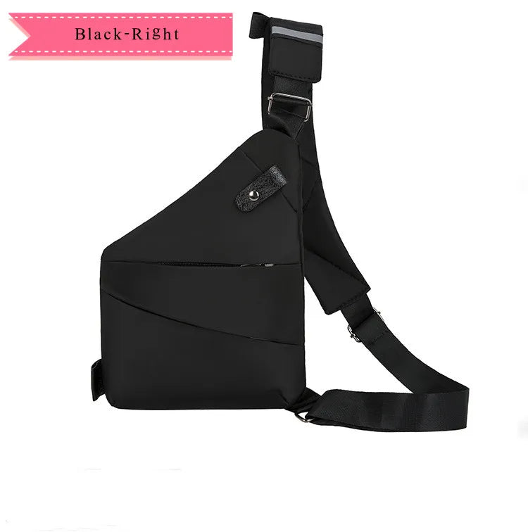 New Multifunction Chest Bags Anti Theft Single Crossobdy Bags for Men Waterproof Male Cross Body Messenger Bag Fanny Pack Sac