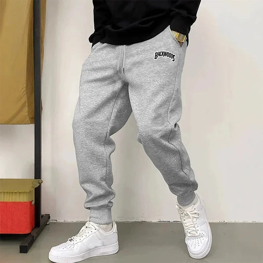 Male Home Outdoor Comfortable Jogging Pants Man Casual Sweatpants High Quality Soft Drawstring Long Trousers Daily Sport Joggers