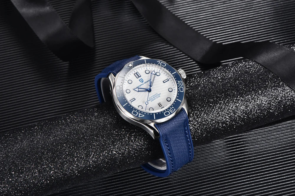 2026 New PAGANI DESIGN Gold Luxury Diving Mens Watches Automatic Watch For Men Mechanical Wristwatches AR Sapphire Ceramic Bezel