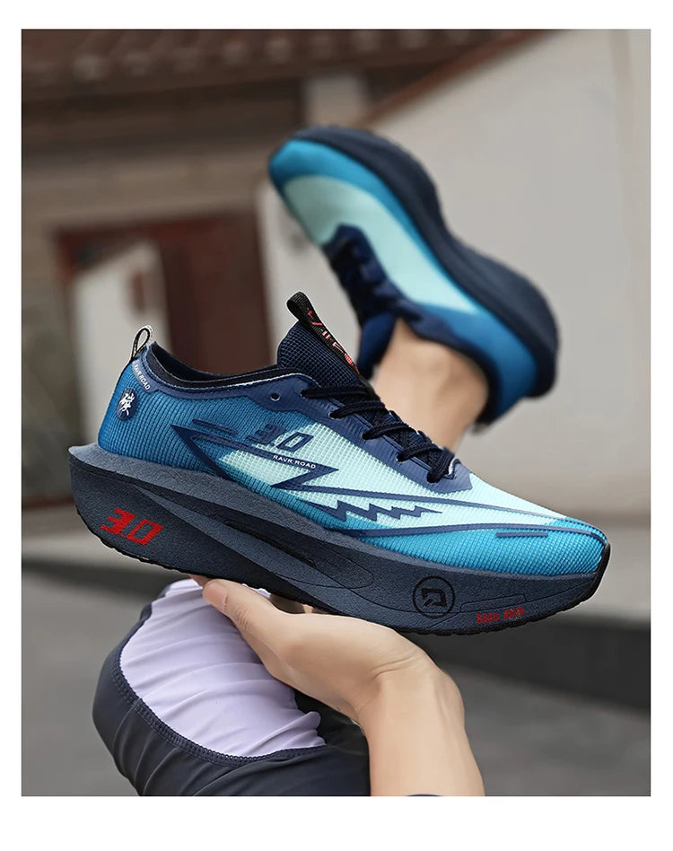 New Running Shoes Men Speciality Marathon Men's Sports Lightweight Carbon Board Women's Comfortable Athletic Nonskid Sneakers