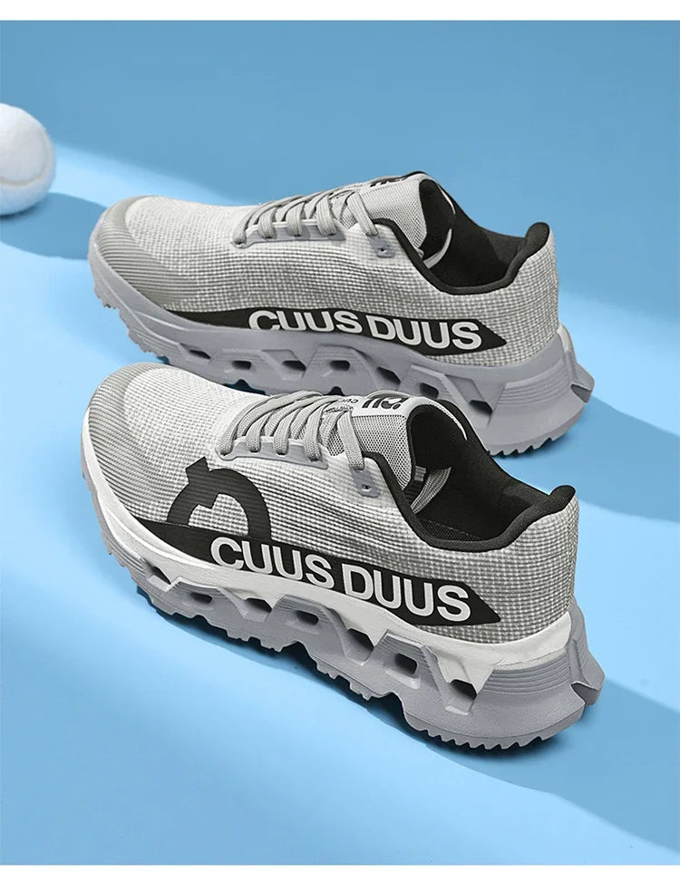 Men's Running Shoes Outdoor Couple Trainer Race Sneakers Off-road Shoes Cushioning Jogging Non-Slip Breathable Mesh Luxury Shoes