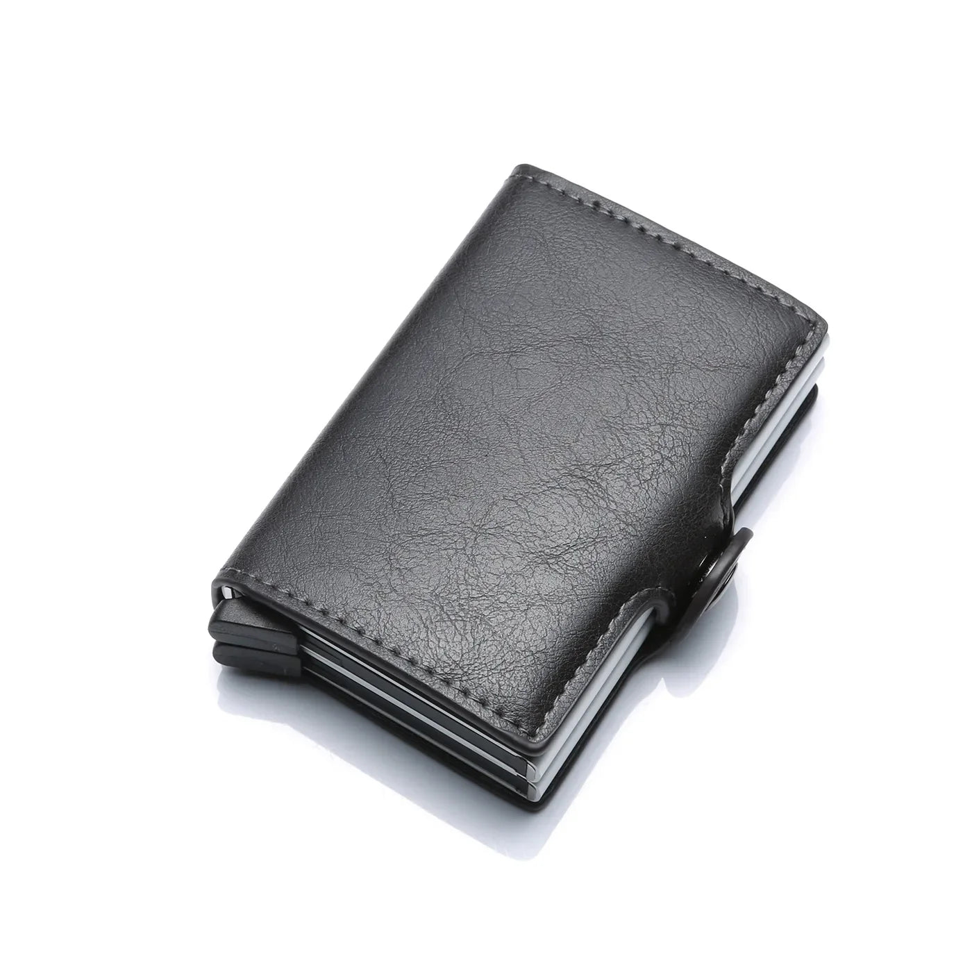 Rfid Men Card Wallets Free Name Engraving Carbon Fiber Slim Mini Wallet 14 Card Holders Small Money Bag Male Purses