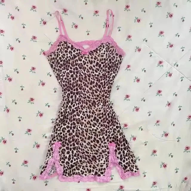 NEW Rock Goth Hip Hop Y2K Dress Frock Streetwear High Street Fashion Sexy Jersey Dress Classic Minimalist Yarn Skirt Casual