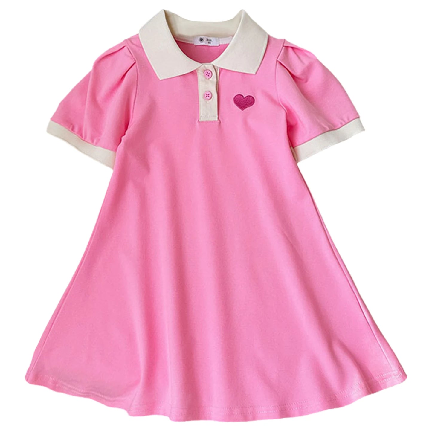 Kids Girls Summer Fashion Casual Sweet A-line Dress Playwear Sundress for Birthday Party Daily School Beach Vacation Photography