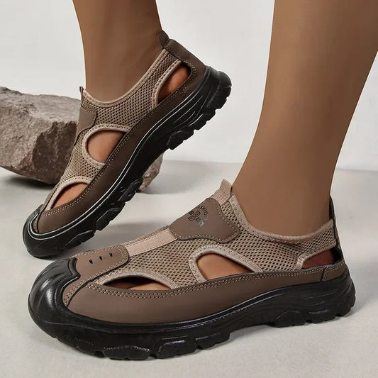 Men's Sandals 2025 New Style Diving Shoes Beach Outdoor Mountaineering Shoes Outdoor Large Sandals 39-46