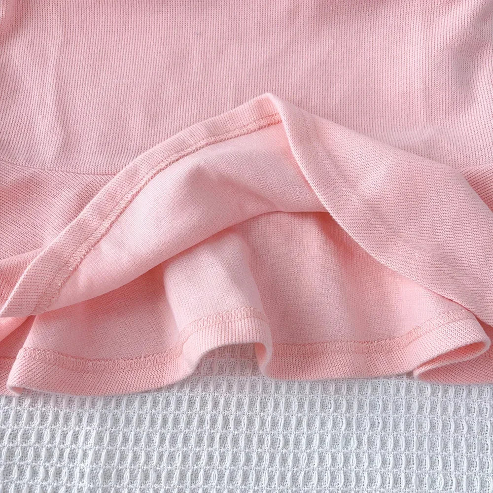 Autumn Rainbow Dress Baby Girls Party Princess Dress Korean Version Long Sleeves Kids Clothes Casual Hooded Sweatshirt Outfits