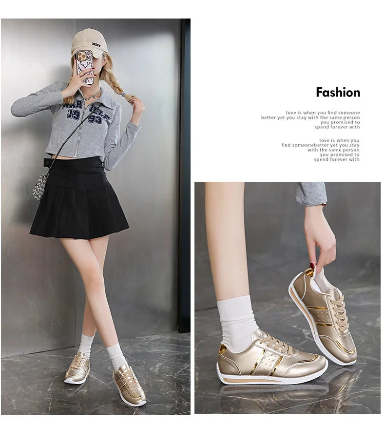 Spring and Autumn New Sports Casual Shoes Summer Breathable Casual Shoes Strap Sports Women's Shoes Zapatos De Mujer