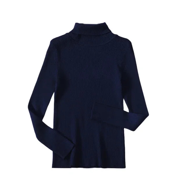 AOSSVIAO 2026 Basic Mock Neck Ribbed Sweaters for Women Cute Sexy Knitted Autumn Winter Warm Fitted Fashion Pullover Sweater