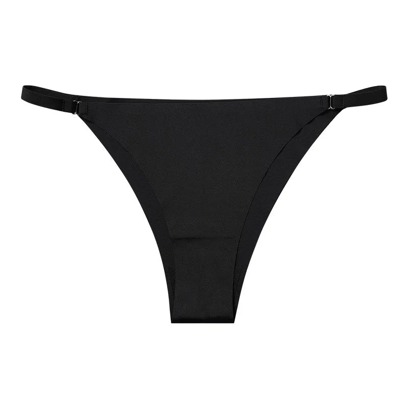 1Pc/2Pcs/4Pcs/7Pcs/Set Hot Sale Women's Panty Thin Belt Sexy Cotton Crotch Briefs Comfortable Breathable Seamless Panties