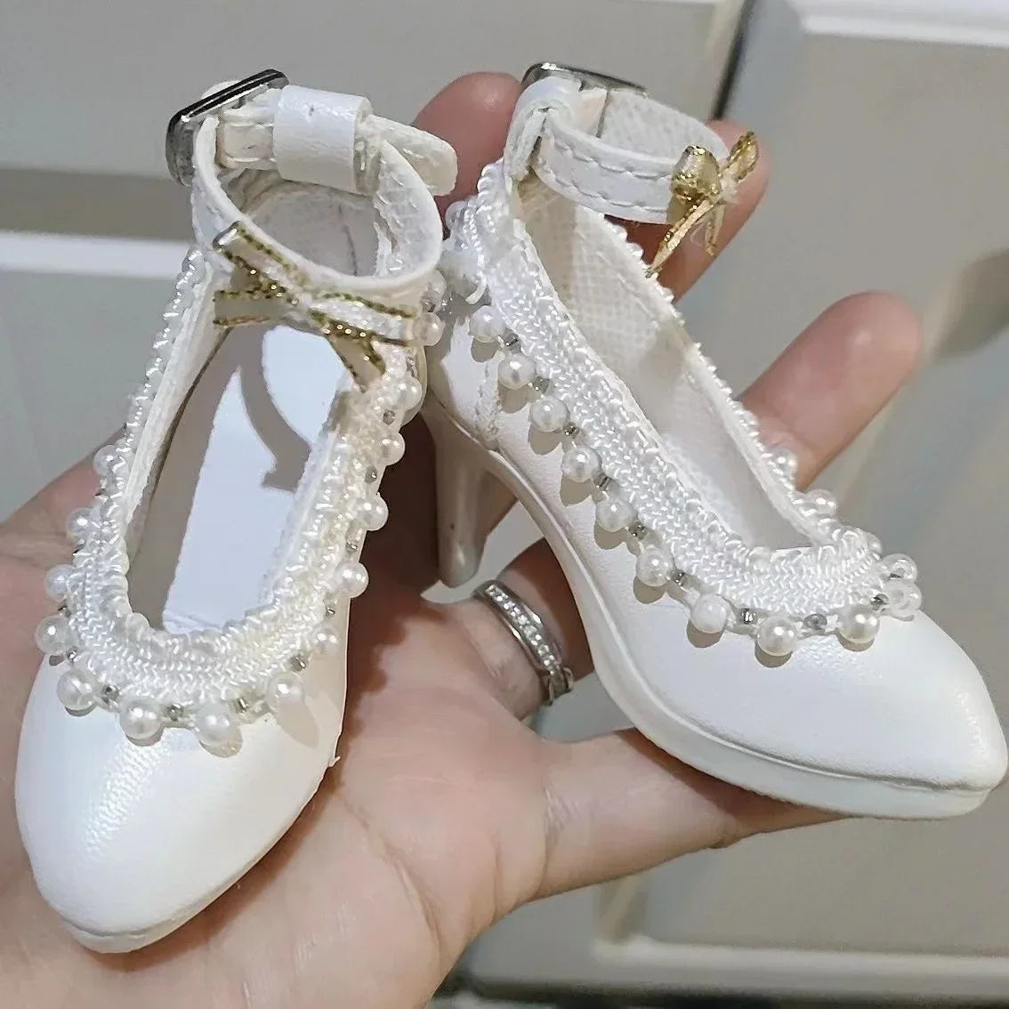 Fashion 60cm Doll Shoes Boots 1/3 Bjd Doll Shoes 7.5cm Foot Wear Simulation Shoes Toy Doll Accessories