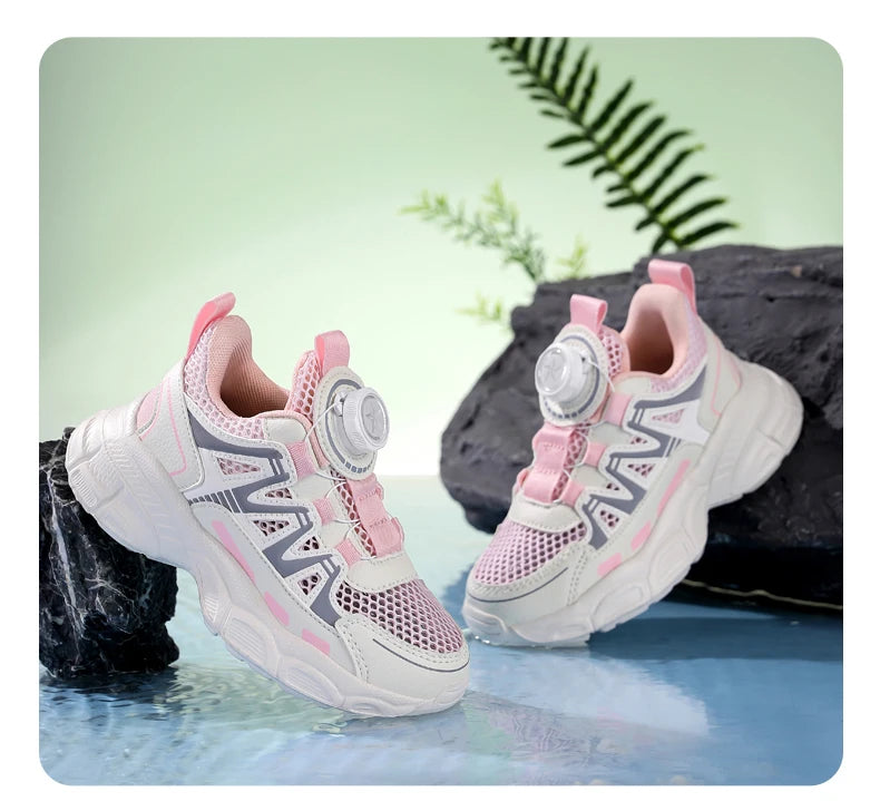 Children Casual Shoes for Girls Breathable Mesh Sneakers for Kids Summer Comfortable Outdoor Walking Shoes Fashion Sports Shoes
