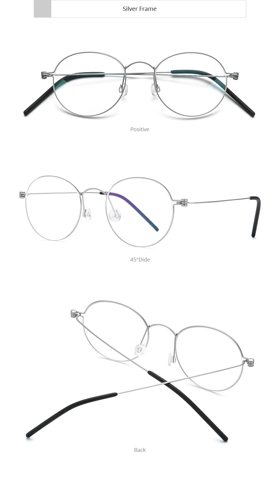 FONEX B Titanium Glasses Frame Women Brand Design Eyeglasses Men Korean Denmark Ultralight-Weight Morten Screwless Eyewear 7510 BAZAARHUBO