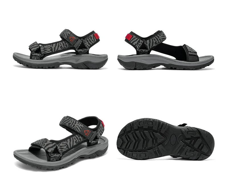 Men's Sport Sandals, Open Toe Water Sandals Waterproof Lightweight Casual Athletic Sandals for Outdoor Beach Travel Summer 40-45
