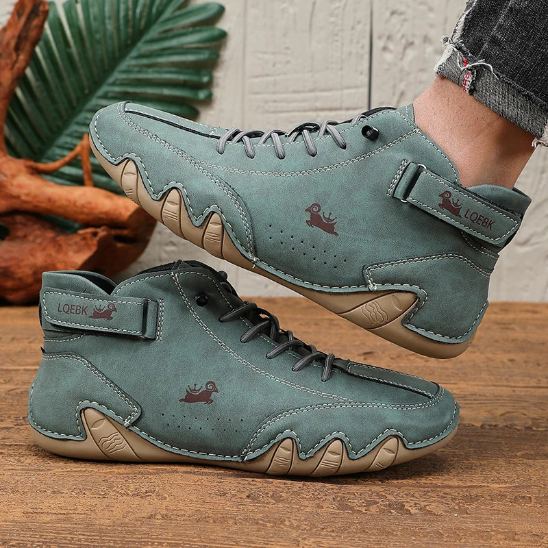 Leisure Men's Boots High-quality Stitching Soft Sole Comfortable Breathable Non Slip Durable Upper Cycling Couple Platform Boots