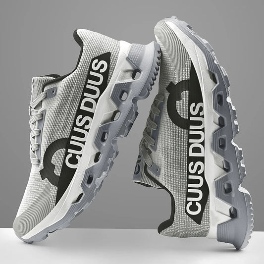 Men's Running Shoes Outdoor Couple Trainer Race Sneakers Off-road Shoes Cushioning Jogging Non-Slip Breathable Mesh Luxury Shoes