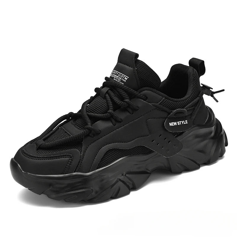 2025 New Men's Luxury Platform Sneakers Fashion Men Running Shoes Increased Breathability Man Shoes Lace Up Zapatillas De Hombre