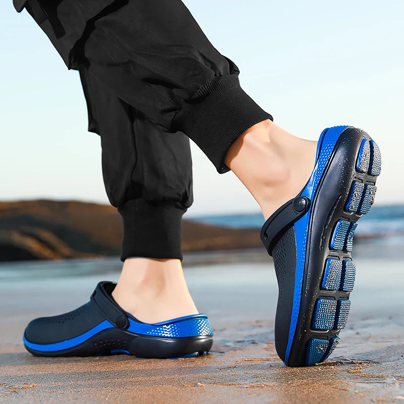 Men's Summer Outdoor Non-Slip Wear-Resistant Sandals for Outdoor Sports and Beach Large Size Sandals