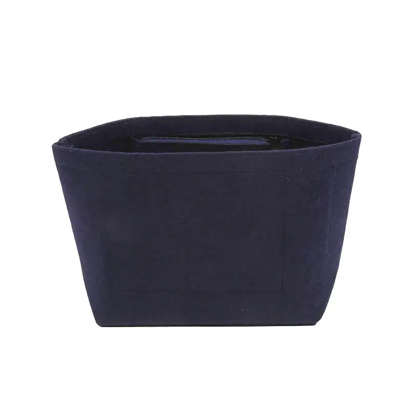Multi-Pocket Felt Insert Bag Organizer Makeup Organizers Liner Perfect for Women Handbags Bucket Bag Bag Accesories Cosmetic Bag