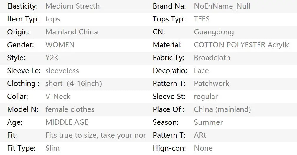 Punk Sexy Summer Dark T shirt Women Clothes Crop Top Lace Casual Korea Cotton Boby Tees Girl  Graphic Tee 90s Aesthetic Y2k Tops