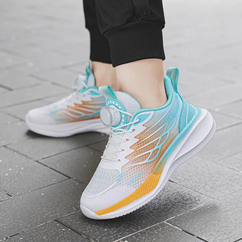 Children's Sneakers Boy Spring Autumn Causal Kid Running Walking Shoes Fashion Versatile Girls Tennis Shoes Soft Soled Hook Loop