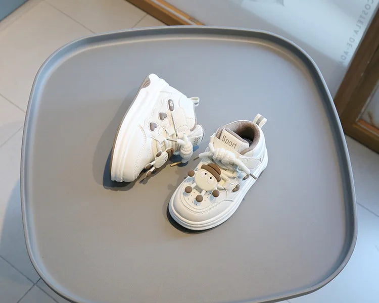 Kids Cartoon Casual Shoes Fashionable Children's Sneakers Boys and Girls Non-slip Sports Shoes Outdoor Non-slip Breathable Shoes