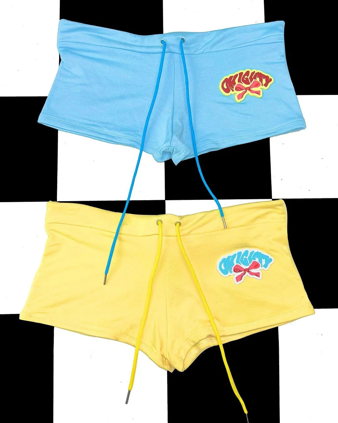 Summer New Y2K Camisole+Ultra Short Pants Set, American Sexy Trend Letter Print Contrasting Spicy Girl Outfit