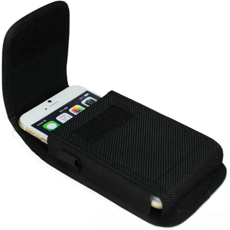 1pc Universal Waist Packs for Cellphone Bag Belt Mobile Phone Organizer Belt Clip Cards Holder Oxfordfabric Waist Bag Wallet