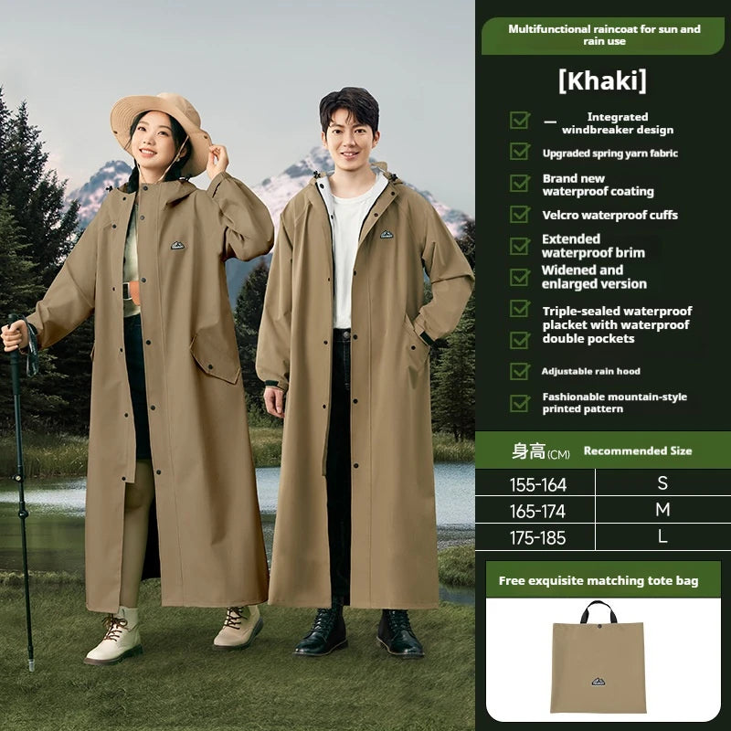 Electric Car Battery Raincoat, Raincoat, Thickened and Lengthened, Raincoat, Rainproof, Adult Motorcycle, Bicycle, Poncho