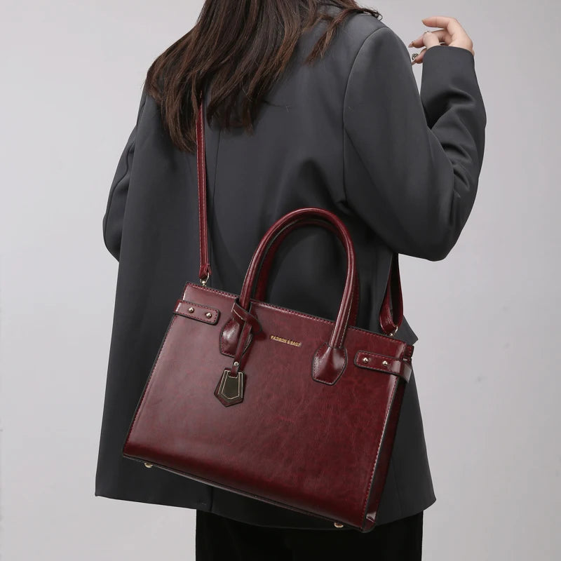 Luxury Handbags Women Bags Designer High Capacity Shoulder Bag High-quality Soft Leather Tote Handbags for Women 2025 Sac A Main