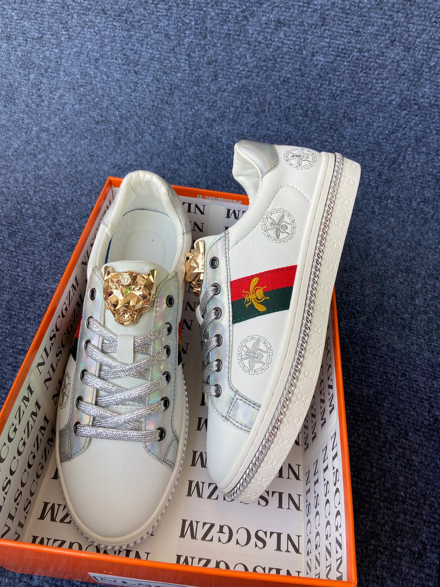 original shoes brand premium shoes for man high quality casual shoes for man casual sneakers for man trainers luxury black white