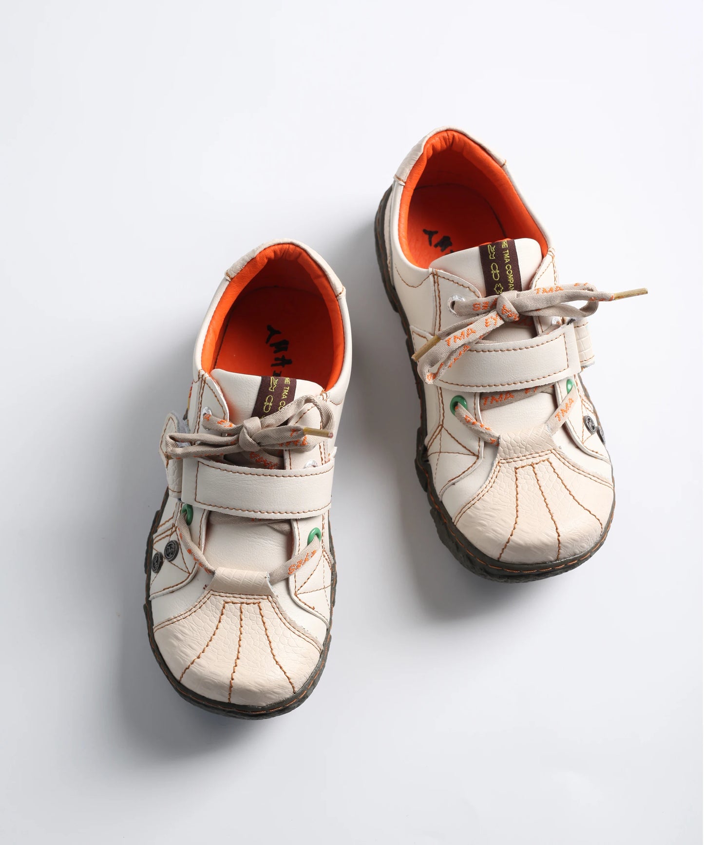 TMA EYES Autumn Women's Casual Handmade Stitching Flat Shoes