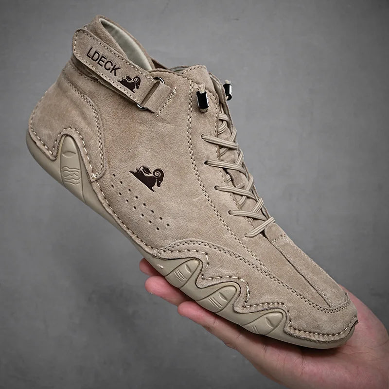 Men Casual Sneakers 2023 New In Ankle Boots Lace Up Males Shoes Fashion High Quality Loafers Men Luxury Casual Shoes Mocasines