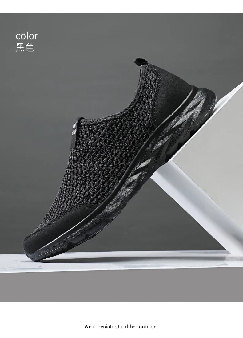 Lightweight Flat Sneakers Men Outdoor Walking Sneakers For Men Summer Large Size 48 Men's Loafers Casual SneaKers Women Male