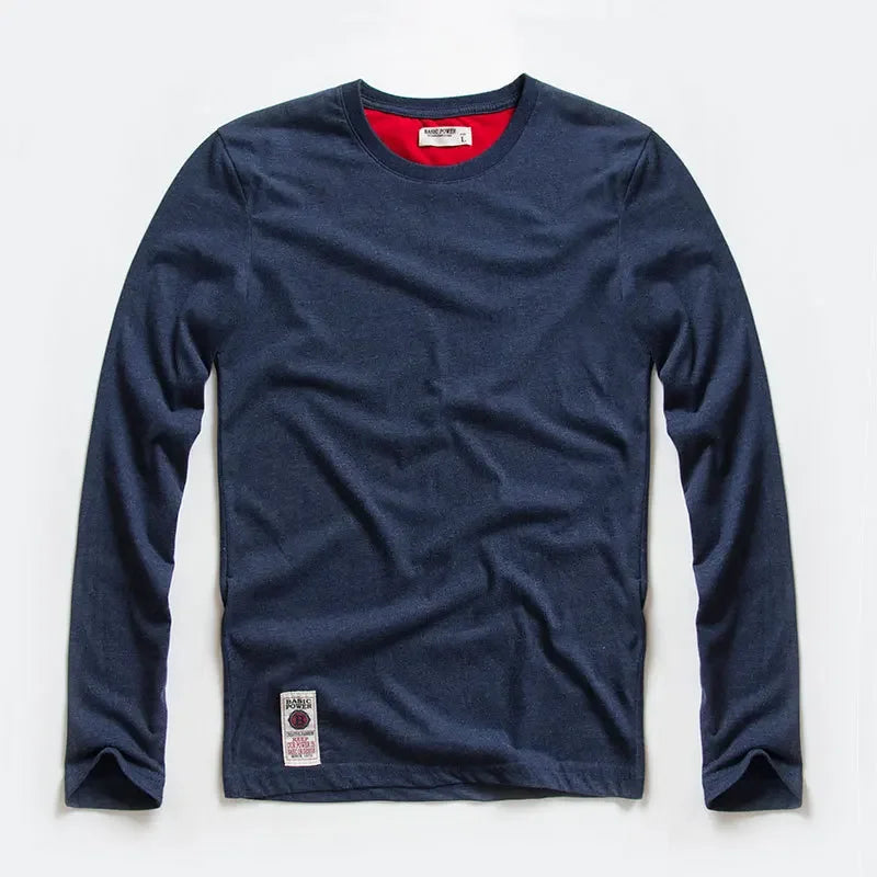 Men's t-shirts Y2k Sweatshirt 2023 Autumn Pullovers Casual Long Sleeve Tee Men's Clothing Top Shirts Sweatshirts for Men t shirt