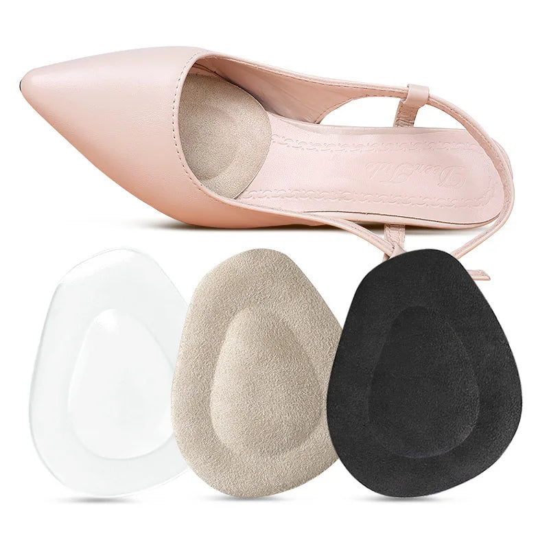 Women's Anti-slip Silicone Gel Half Insoles Forefoot Pain Relief Inserts for High Heels Comfortable Shoe Accessories