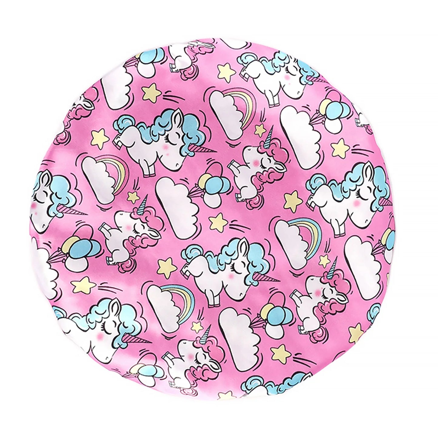 Fashion New African Children Adjustable Printing Ankara Satin Bonnet Sleep Cap Baby Kids Satin Bonnet Sleep Hat Silk Shower Cap