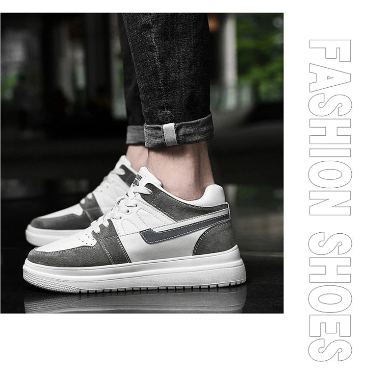 Genuine Leather Height Increasing Elevator Shoes Men Woman Height Increase Shoes 6cm 8cm 10cm Man Sneakers Sport Casual Shoes