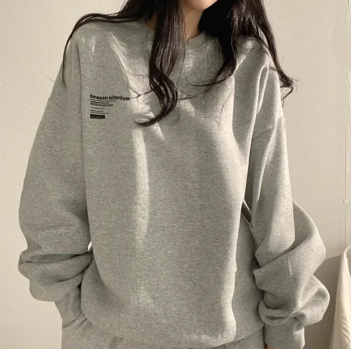 Women Sweatshirts Oversized Spring Hoodie Long Sleeve Casual Letter Print Loose Pullovers Harajuku Sweatshirt Female