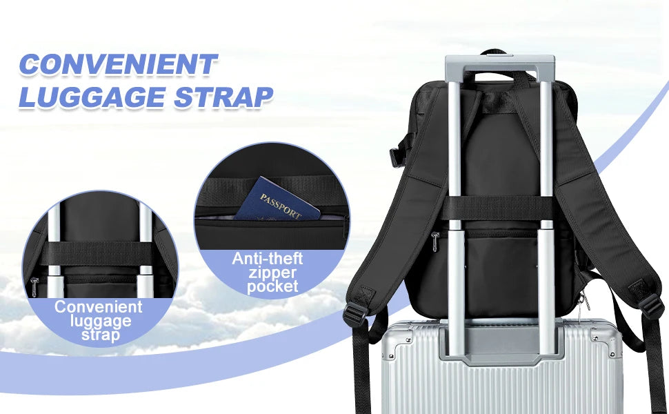Business Backpacks for Men‘s Bags Women Backpack Travel 40x20x25 Ryanair Carry-Ons, Laptops Backpacks College Schoolbags Bluey ﻿