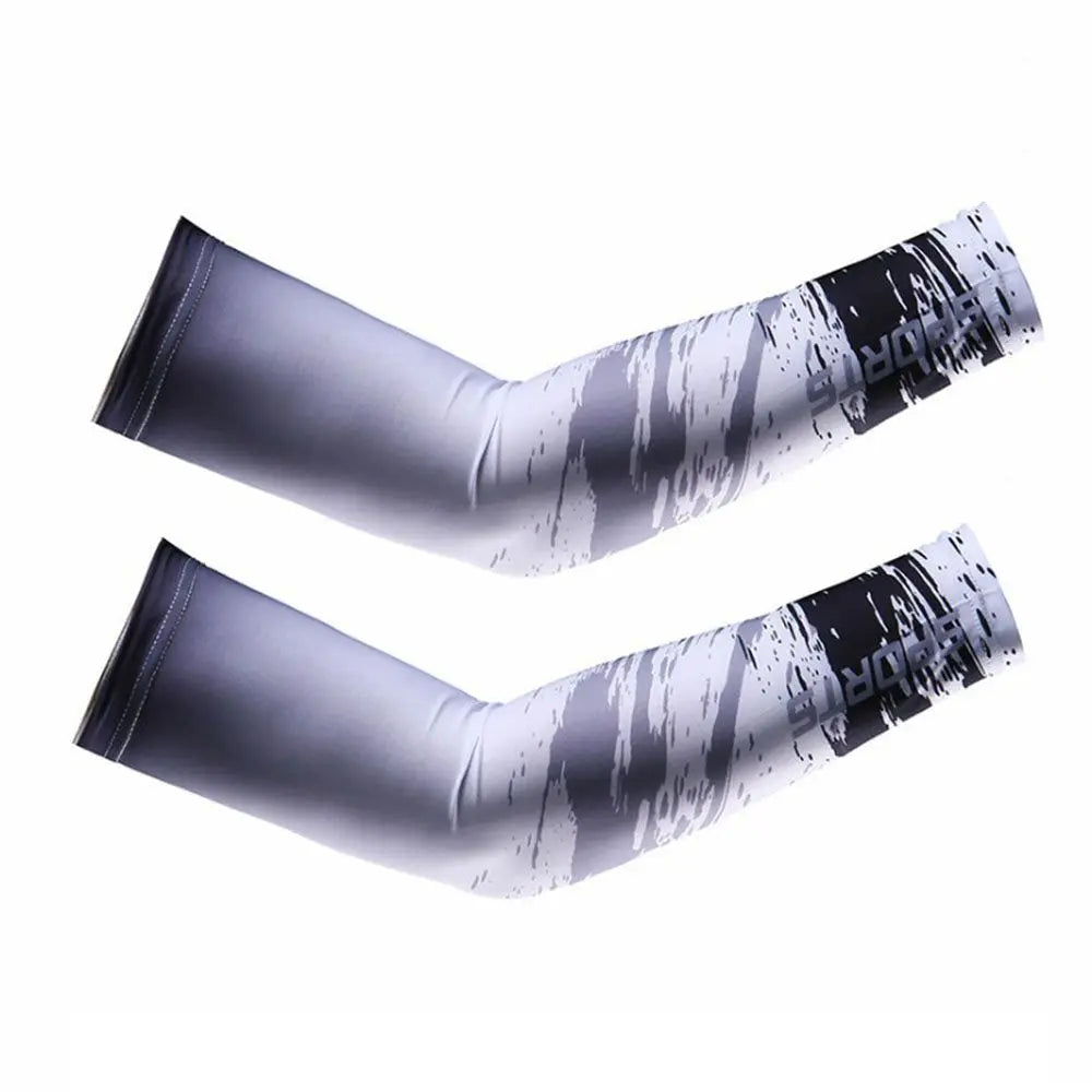 Sportswear Summer Cooling Basketball Sun Protection Outdoor Sport Arm Cover Arm Sleeves