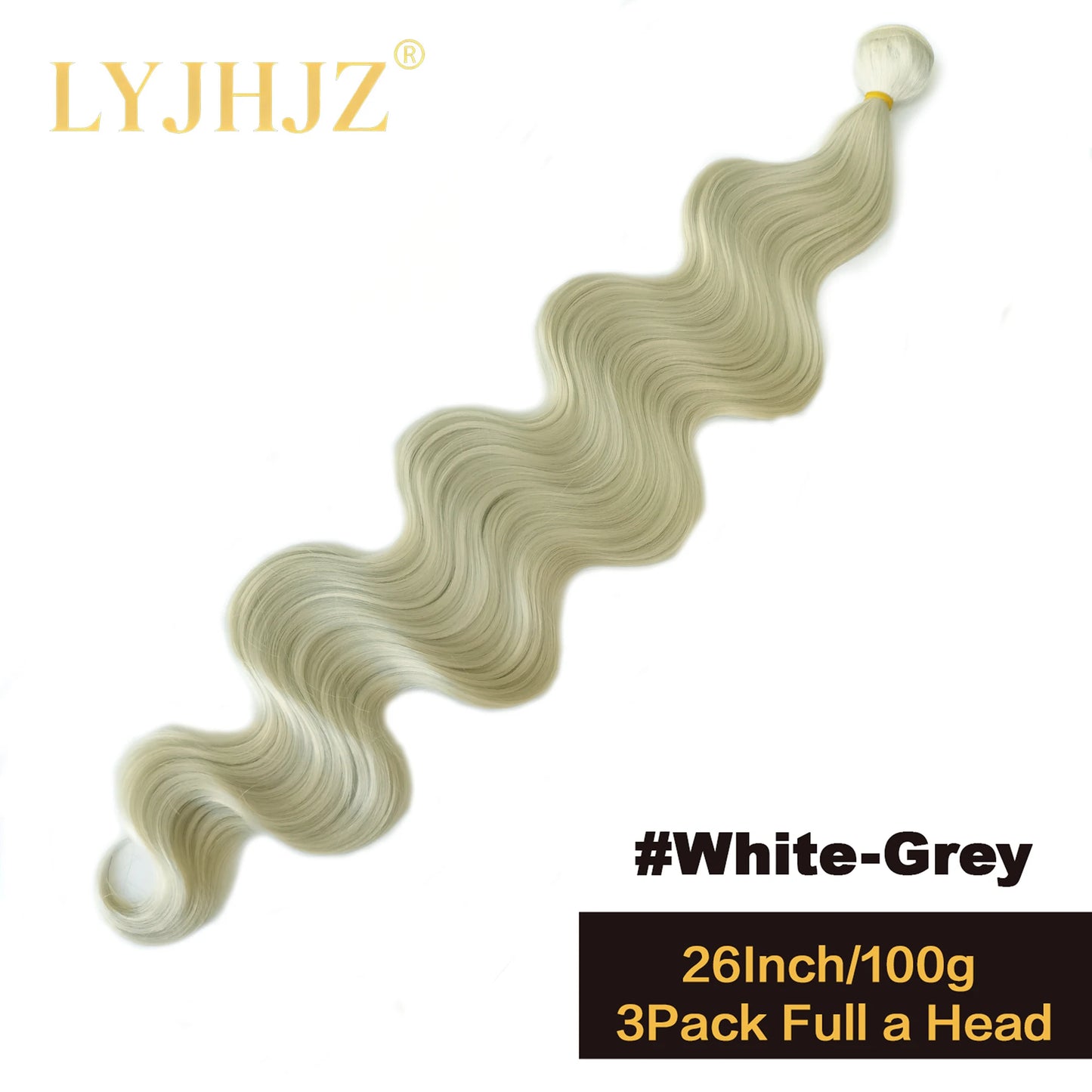 Colorful Body Wave Hair Bundles 613 Piano Blonde Natural Synthetic Hair Extensions Ombre Thick Ponytail Loose Deep Hair Weaving