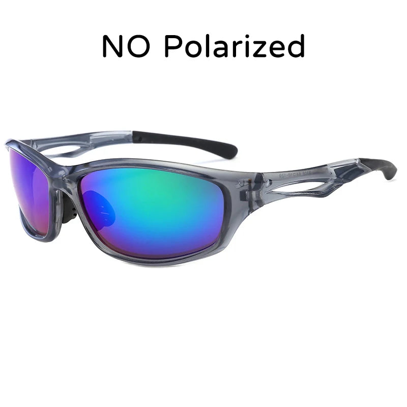 Cyber Y2K Futuristic Sunglasses Men Women Fashion Punk Sports Sun Glasses Steampunk Polarized Cycling Eyewear 2000S Aesthetic