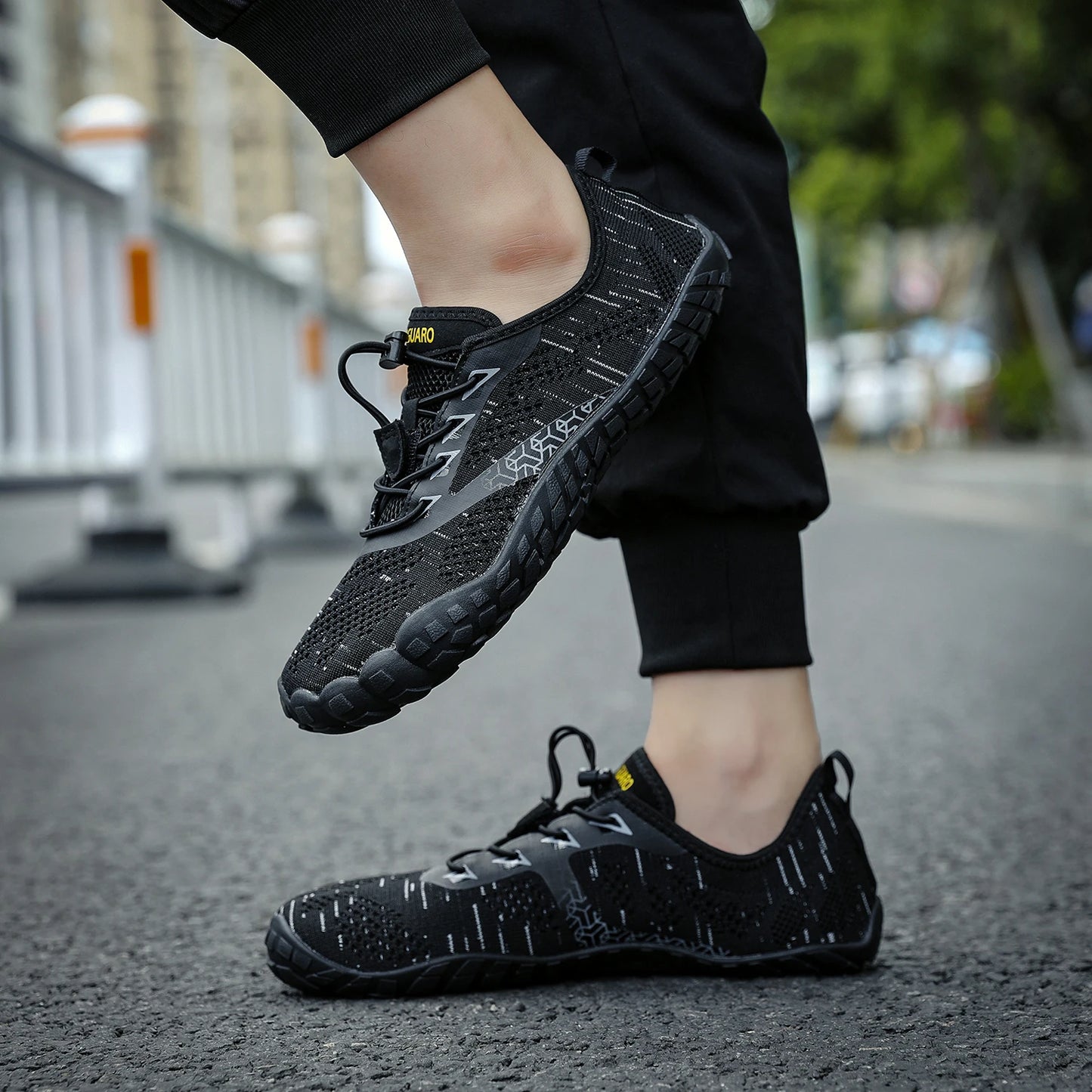 Comfort Non-Slip Quick-Dry Mesh Upper Water Shoes for Men Women Lightweight Breathable Aqua Shoes for Beach Swimming Fishing