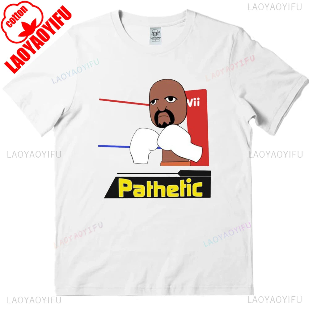 Mii Need A Blunt Retro Shirt Inappropriate Tees Dank Meme Shirt Funny Meme Clothes Round Neck Short-sleeve Simple Style