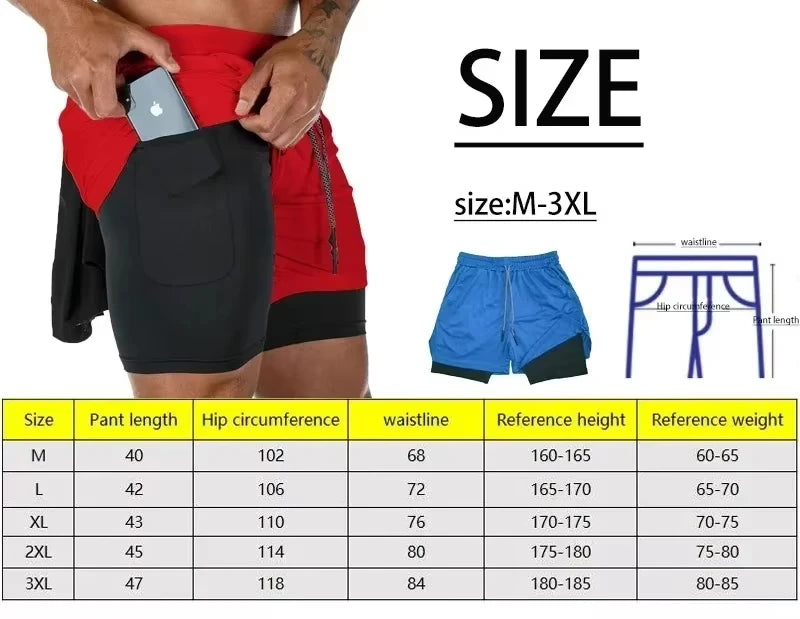 Men's Summer 2-Piece Jogging Set Compression Tight T-Shirt & Fitness Shorts Breathable Gym Workout Tracksuit ZY00190
