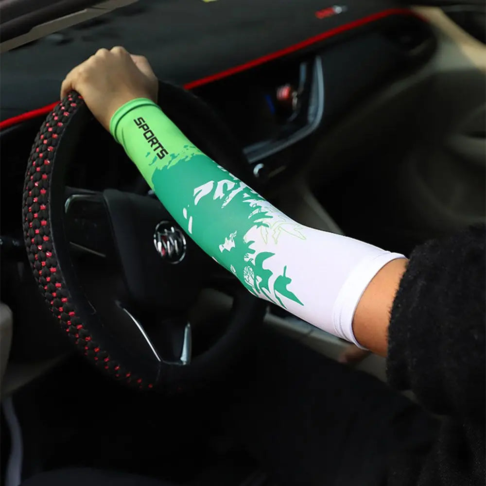 Sportswear Summer Cooling Basketball Sun Protection Outdoor Sport Arm Cover Arm Sleeves